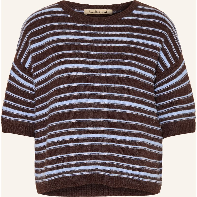 Smith & Soul Strickshirt braun