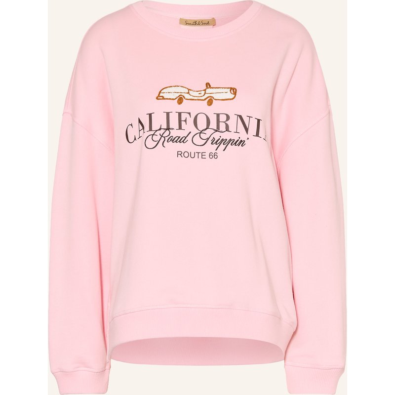 Smith & Soul Oversized-Sweatshirt rosa
