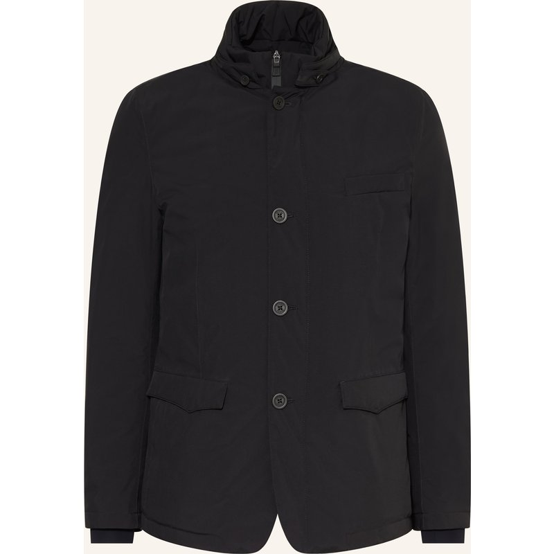Herno Lightweight-Daunenjacke Mit Herausnehmbarer Blende schwarz