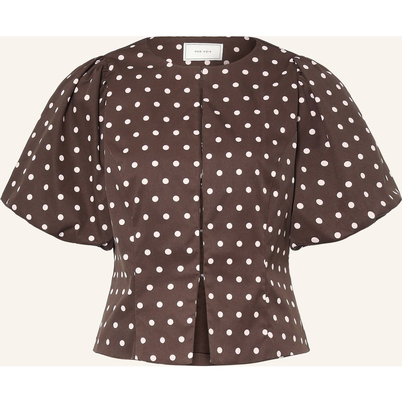 Neo Noir Bluse Anela braun