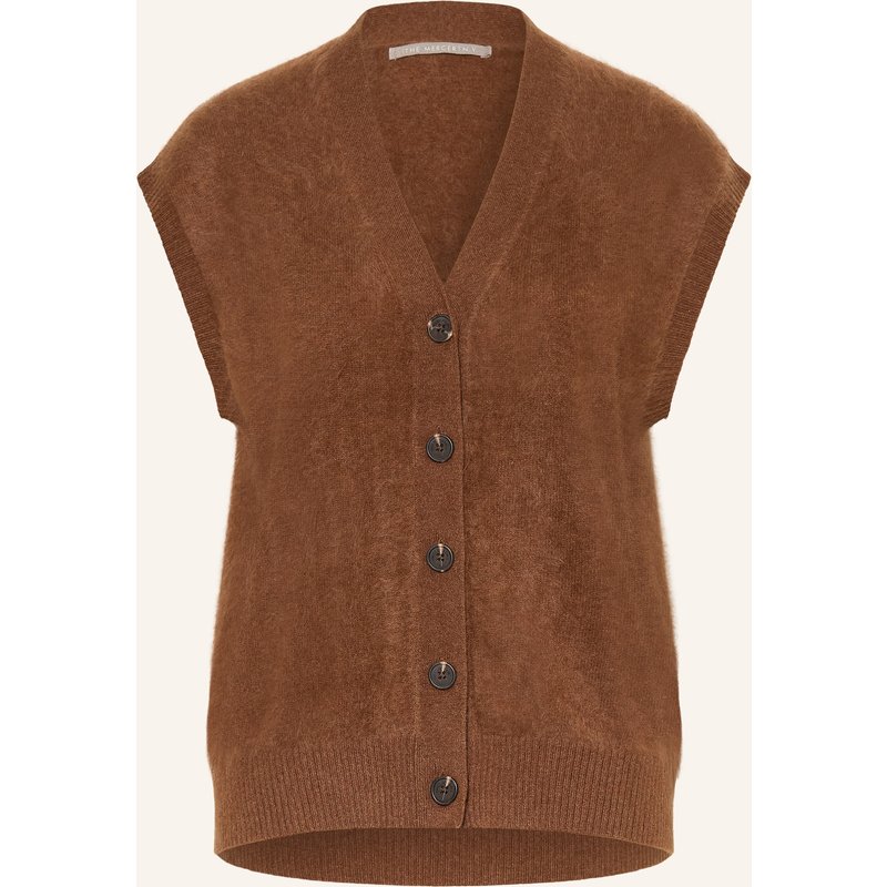 (The Mercer) N.Y. Strickweste Aus Cashmere braun