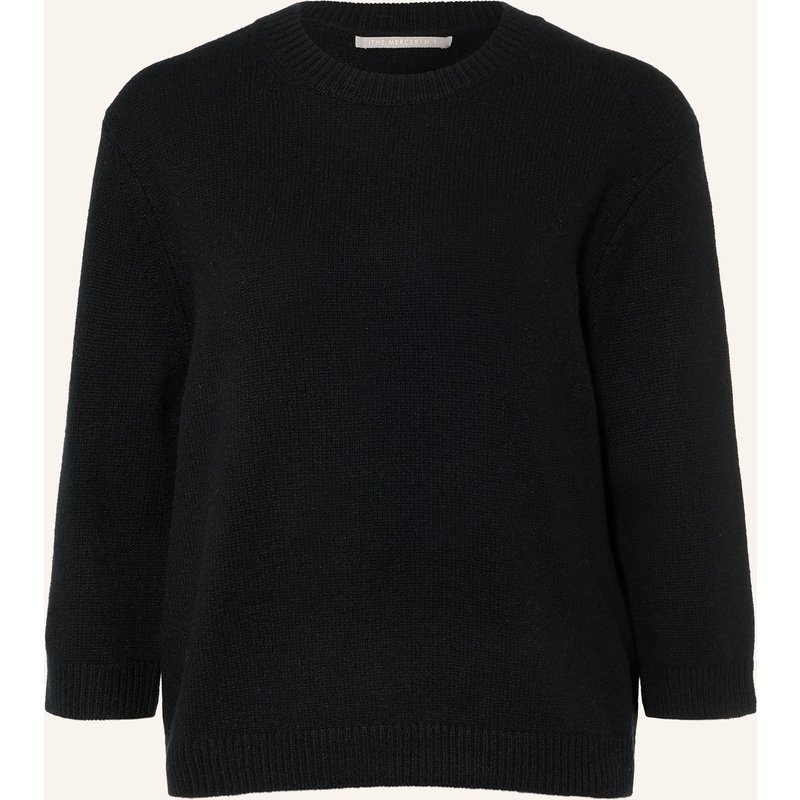 (The Mercer) N.Y. Cashmere-Pullover Mit 3/4-Arm schwarz