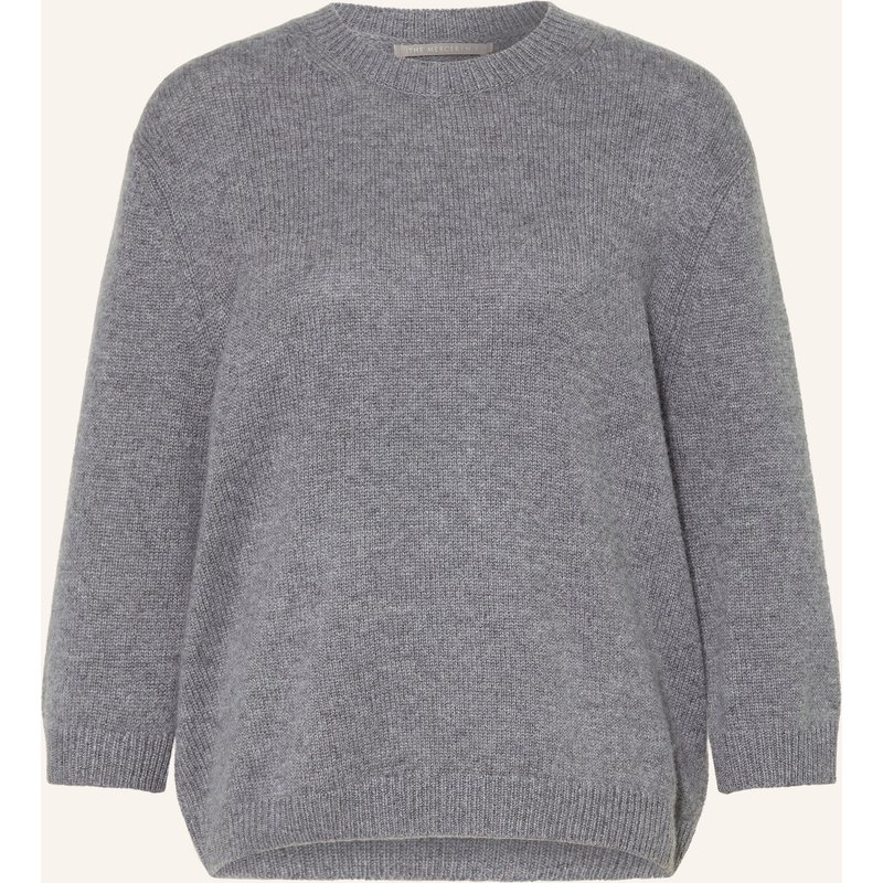 (The Mercer) N.Y. Cashmere-Pullover Mit 3/4-Arm grau