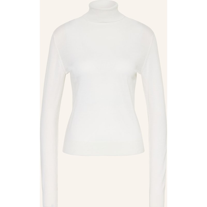 Mrs & Hugs Rollkragenpullover Aus Merinowolle weiss
