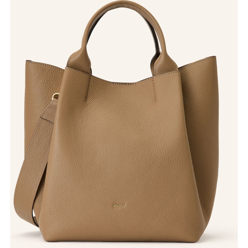 Abro Shopper Essential Medium Mit Pouch braun