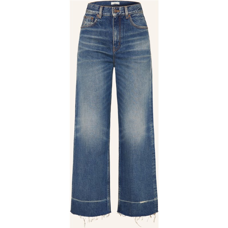 Chloé Bootcut Jeans blau
