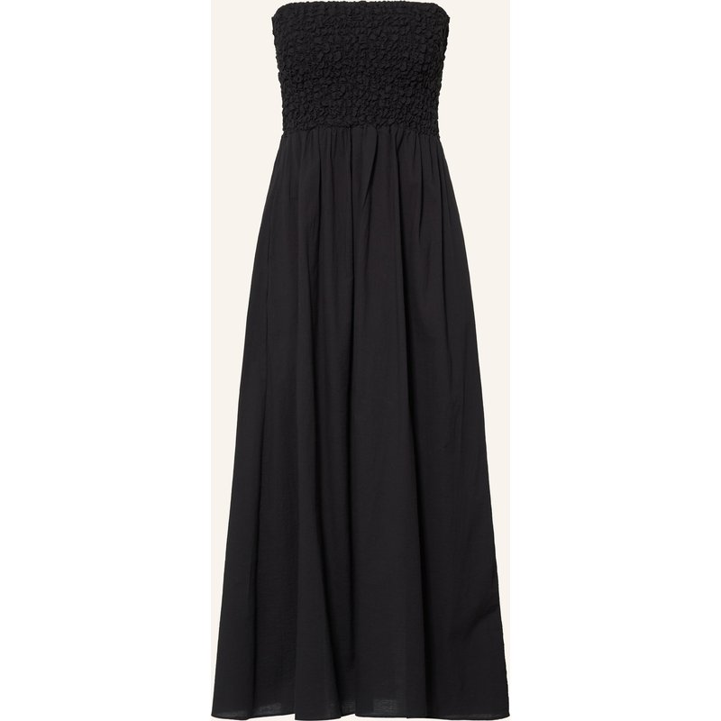 Faithfull The Brand Off-Shoulder-Kleid Orla schwarz