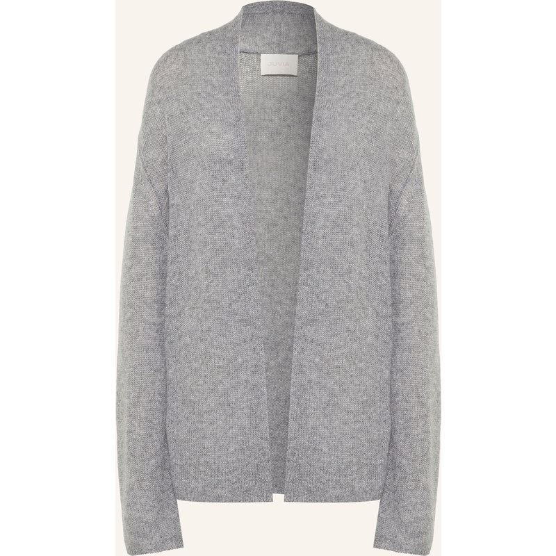 Juvia Strickhülle Saviya Aus Cashmere grau