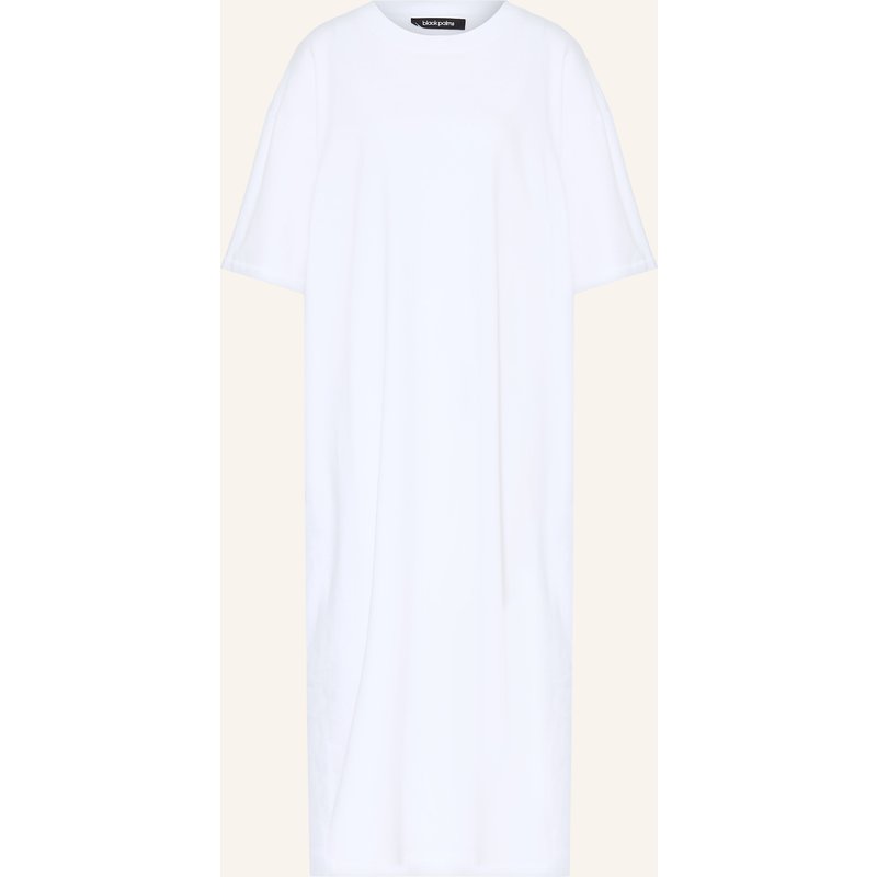 Black Palms Jerseykleid Bp Heavy 023 weiss