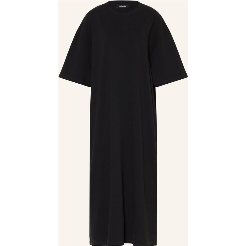 Black Palms Jerseykleid Bp Heavy 023 schwarz