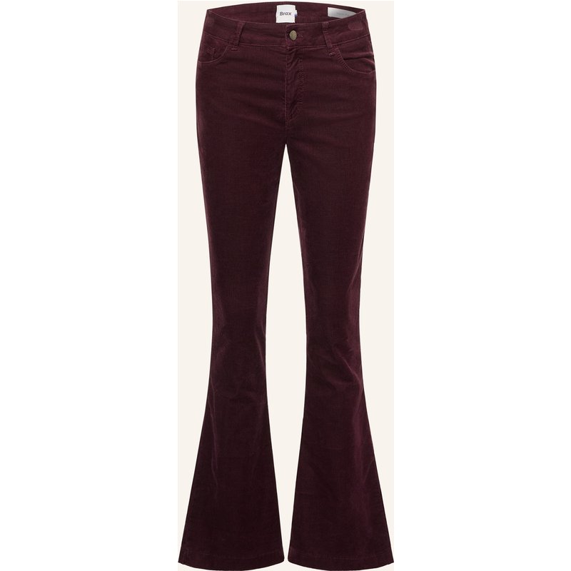 Brax Bootcut-Hose Shakira Aus Cord lila