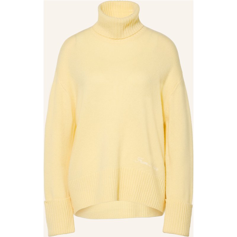 From Future Rollkragenpullover Aus Cashmere gelb