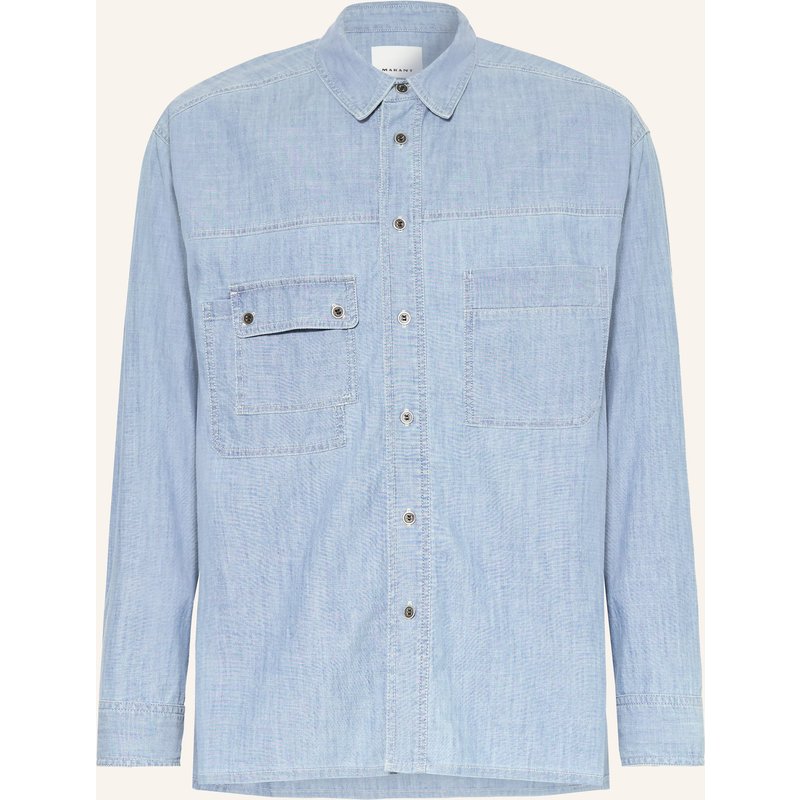 Isabel Marant Jeanshemd Vittorio Comfort Fit blau