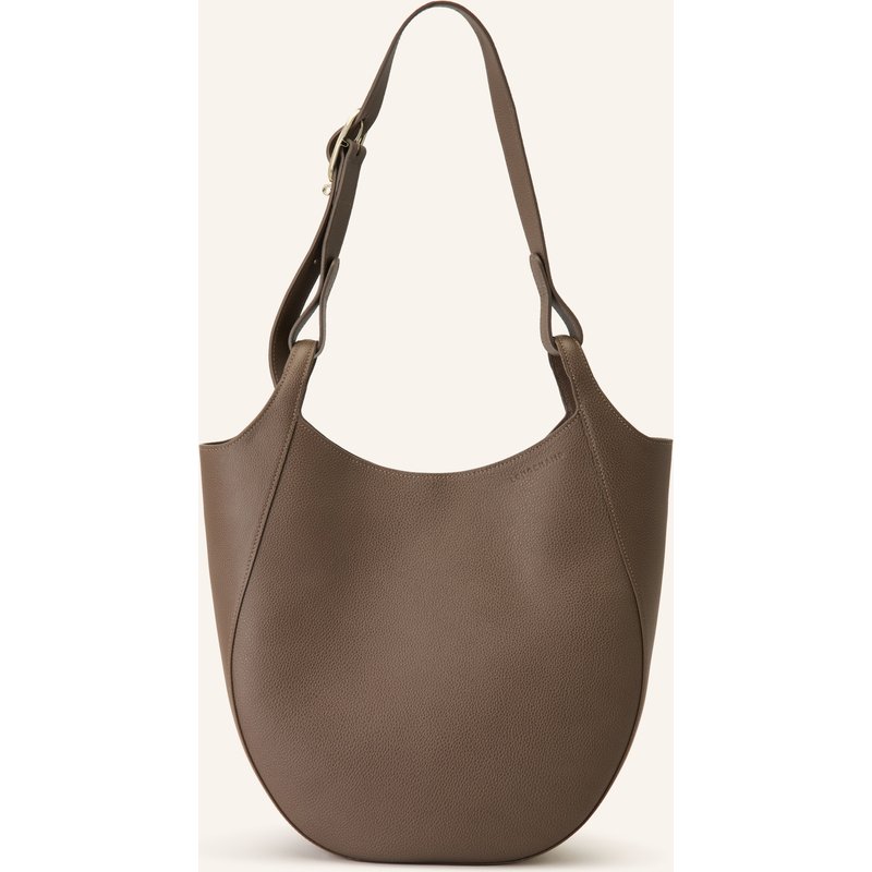 Longchamp Schultertasche Le Foulonné Large beige