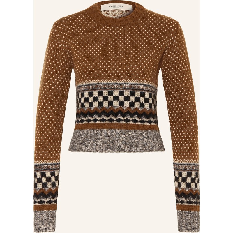 Golden Goose Pullover Journey braun