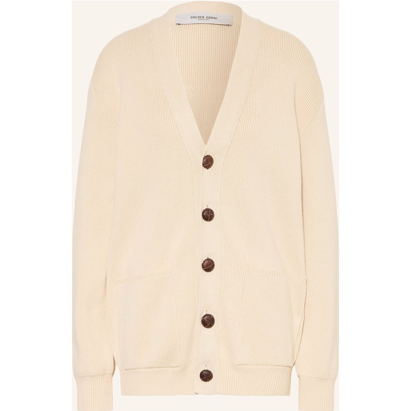 Golden Goose Strickjacke weiss