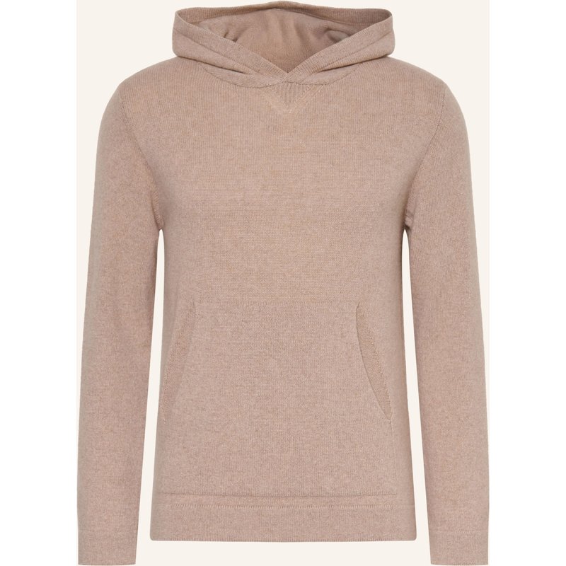 Daniele Fiesoli Strick-Hoodie Aus Cashmere beige
