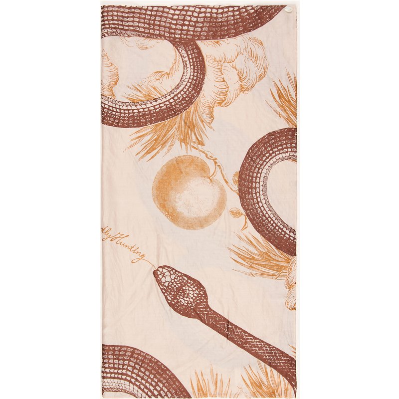 Friendly Hunting Seidentuch beige
