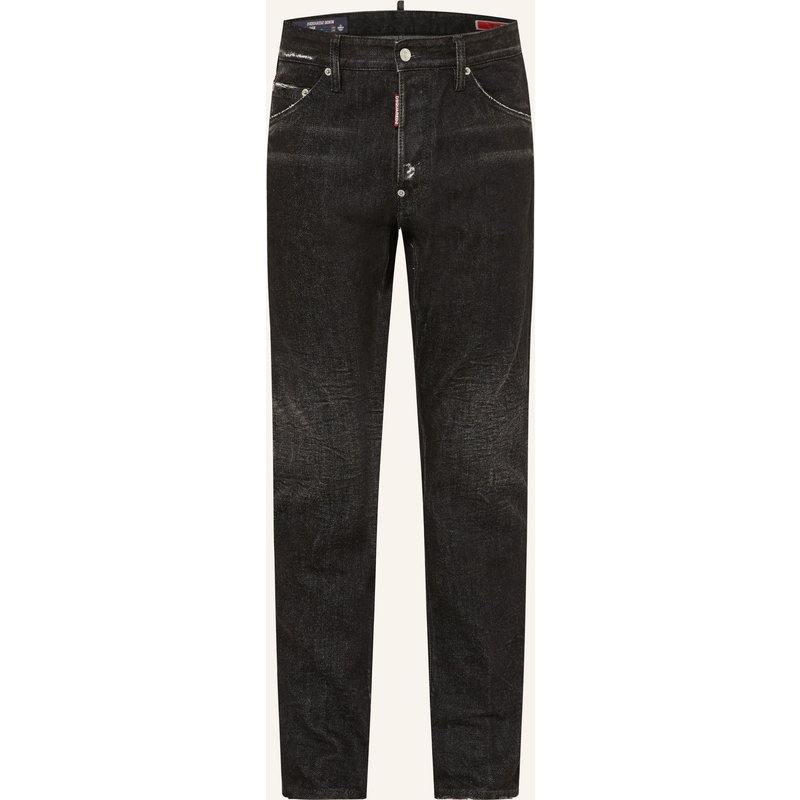 dsquared2 Destroyed Jeans Extra Slim Fit schwarz