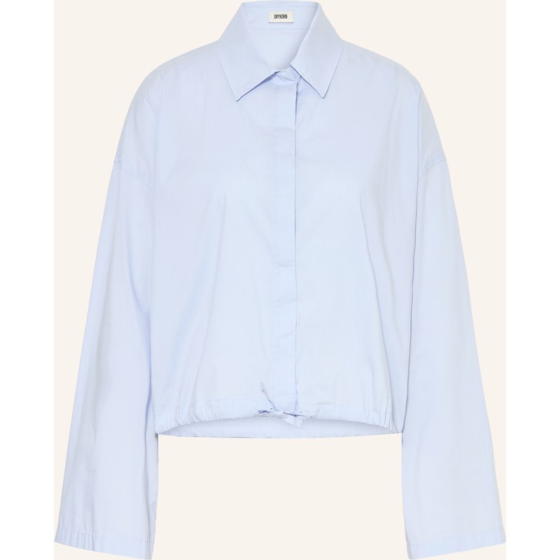 Drykorn Hemdbluse Fionel blau