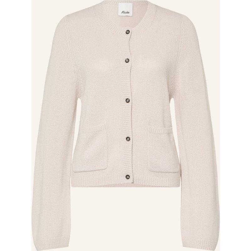 Allude Strickjacke Aus Cashmere grau