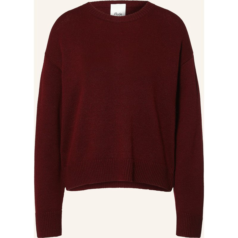 Allude Cashmere-Pullover rot