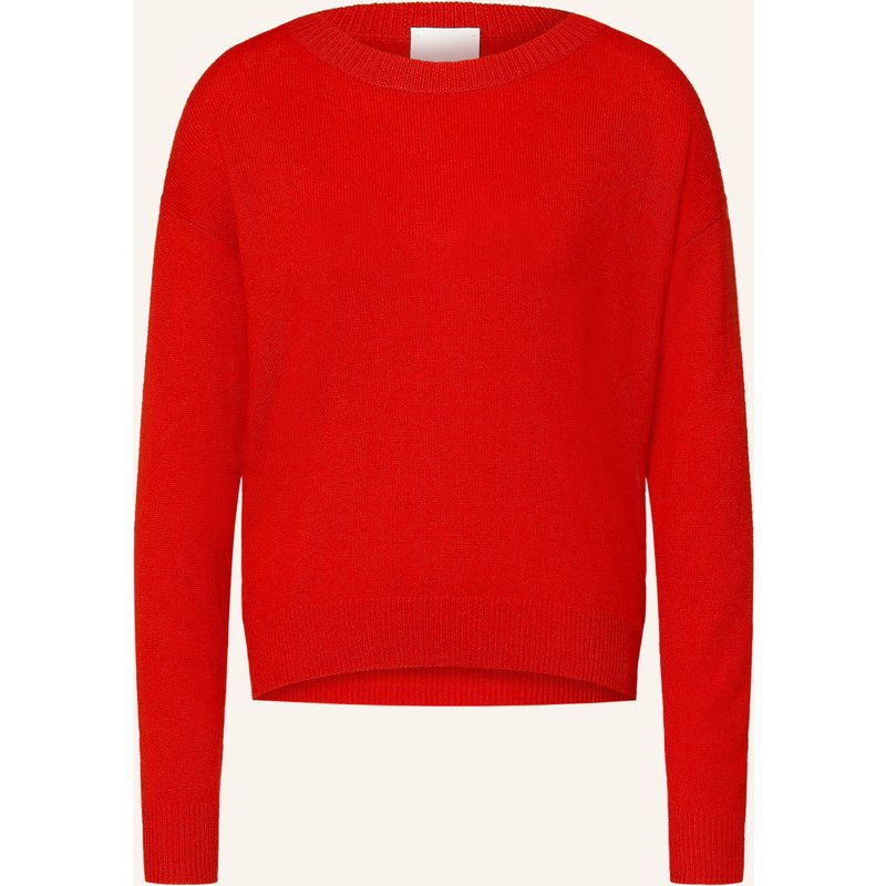 Allude Cashmere-Pullover rot
