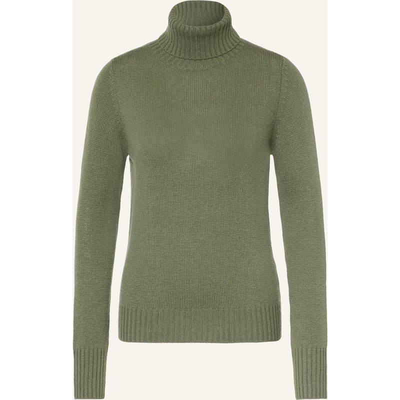 Allude Rollkragenpullover Aus Cashmere gruen
