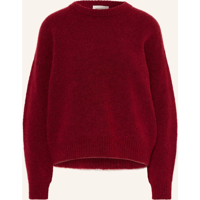 Weekend Max Mara Pullover Mit Alpaka rot