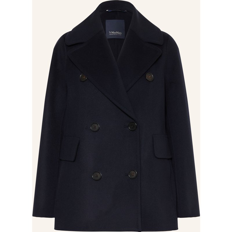 S Max Mara Cabanjacke Camilla blau