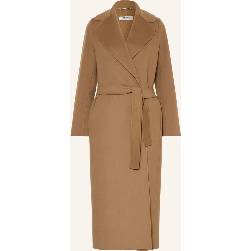 S Max Mara Wollmantel Poldo braun