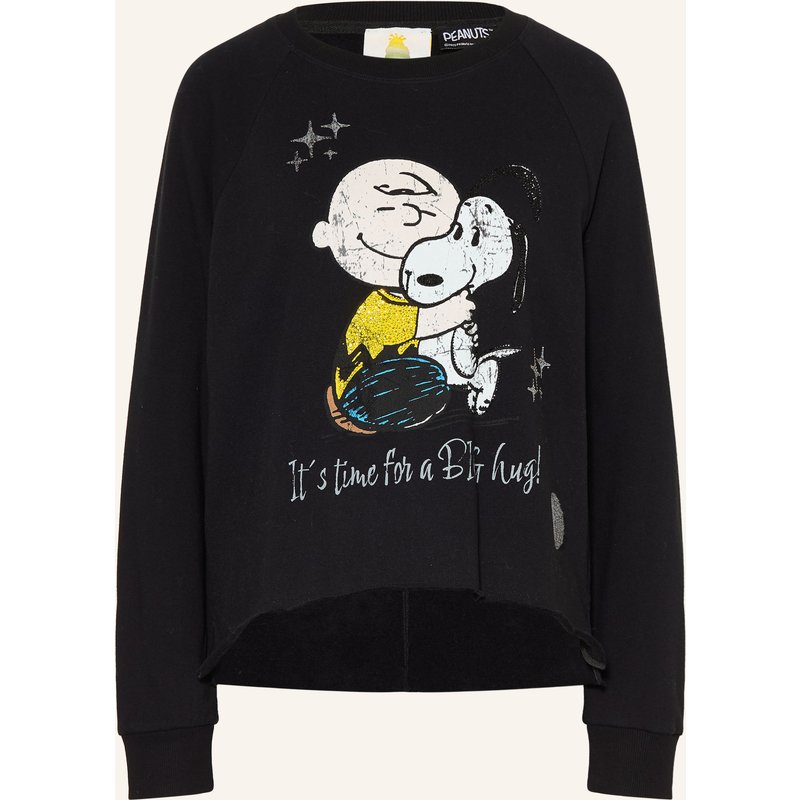 Princess Goes Hollywood Sweatshirt Mit Schmucksteinen schwarz