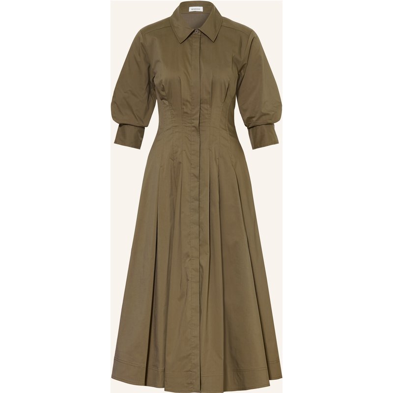 Simkhai Hemdblusenkleid Jazz Mit 3/4-Arm gruen
