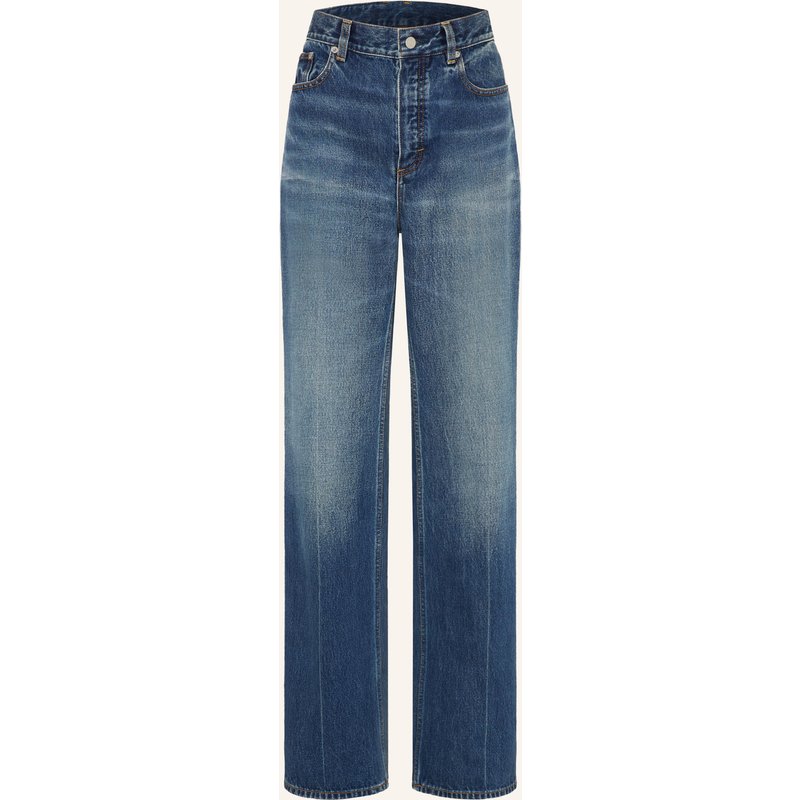 Alaïa Bootcut Jeans blau