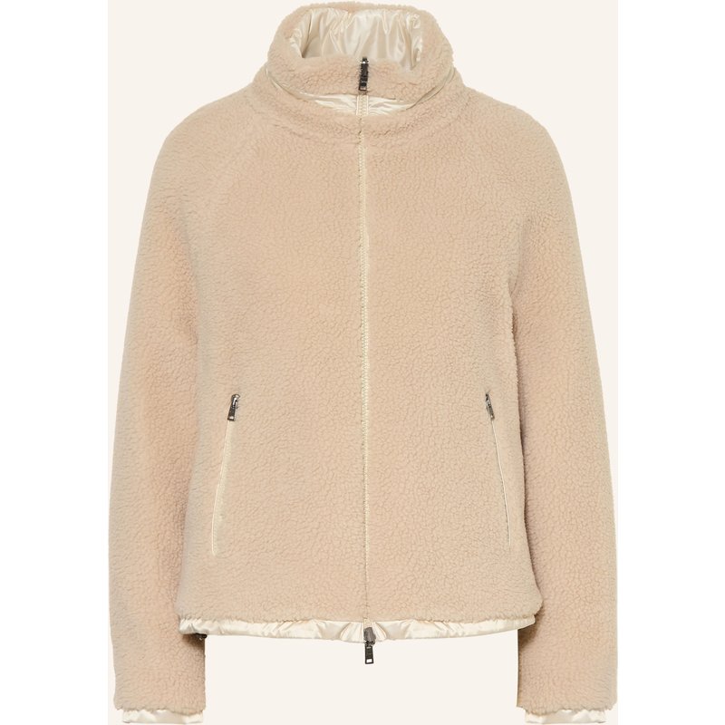 Herno Teddyfell-Jacke Zum Wenden beige