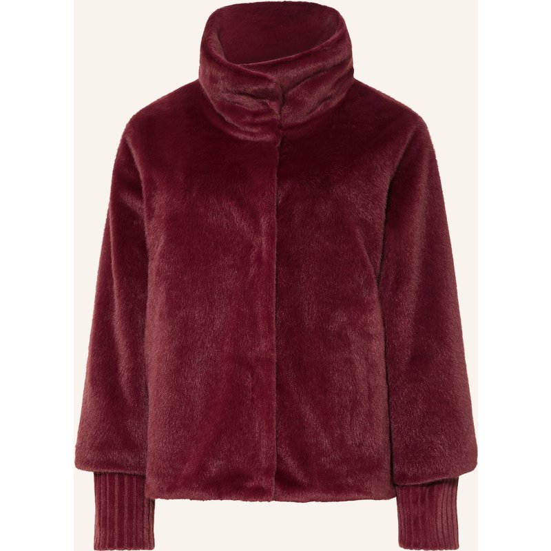 Lilienfels Kunstfell-Jacke rot
