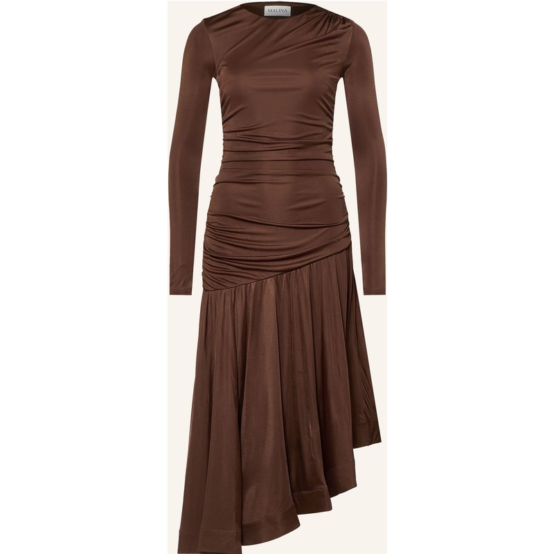 Malina Abendkleid Lionelle Aus Jersey braun