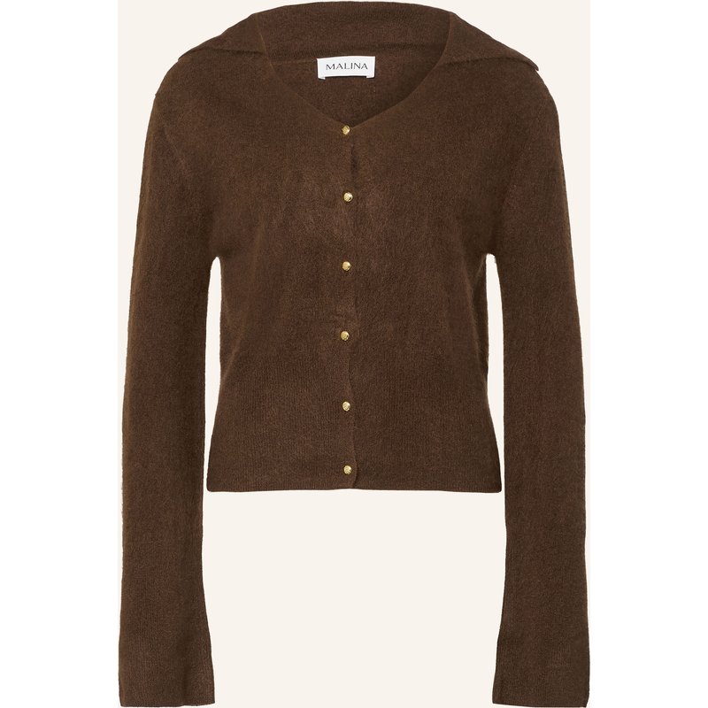 Malina Strickjacke Lilian braun