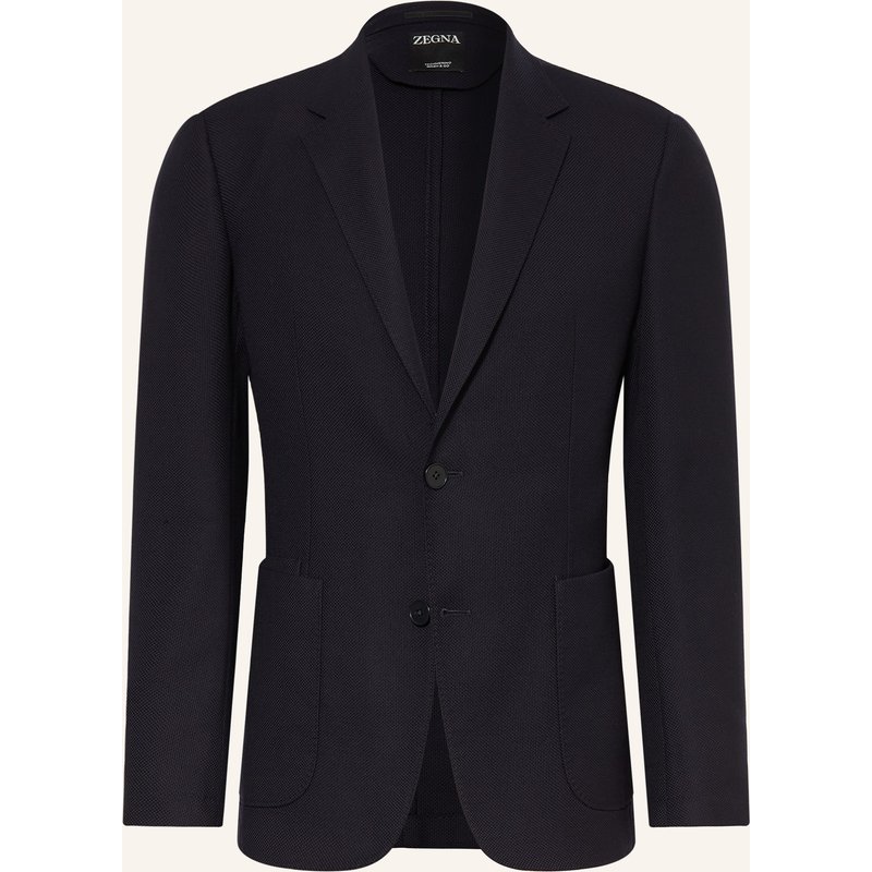 Zegna Sakko Drop 7 Extra Slim Fit blau