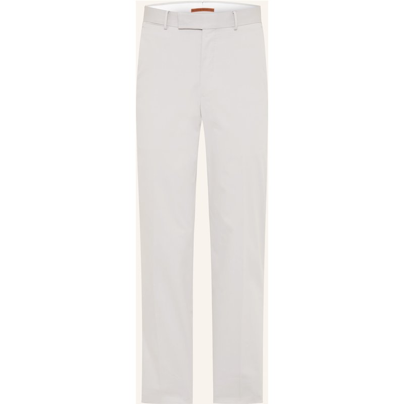 Zegna Hose Slim Fit grau