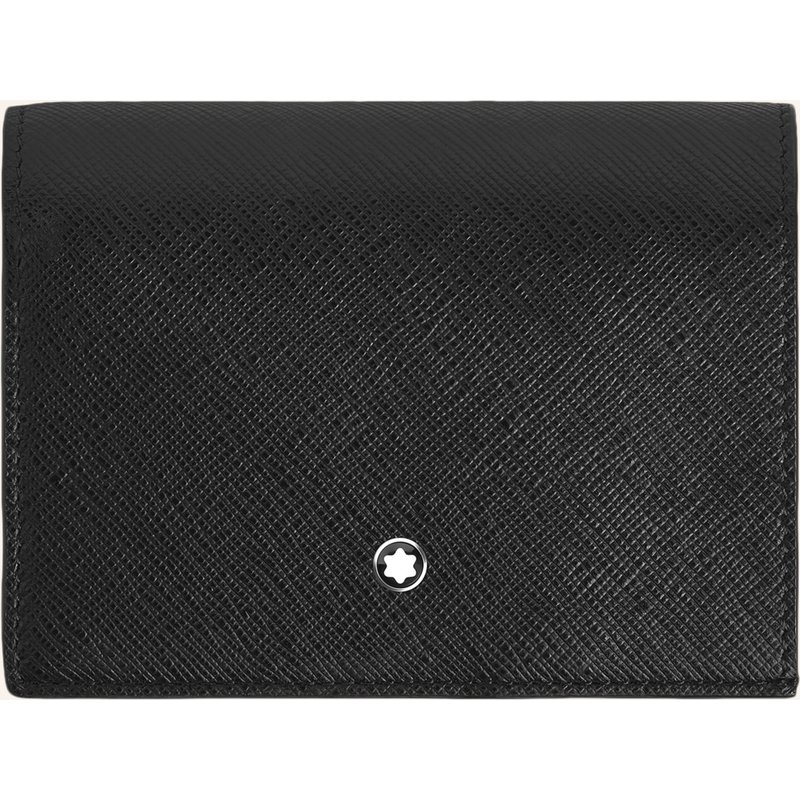Montblanc Saffiano-Geldbörse Sartorial schwarz