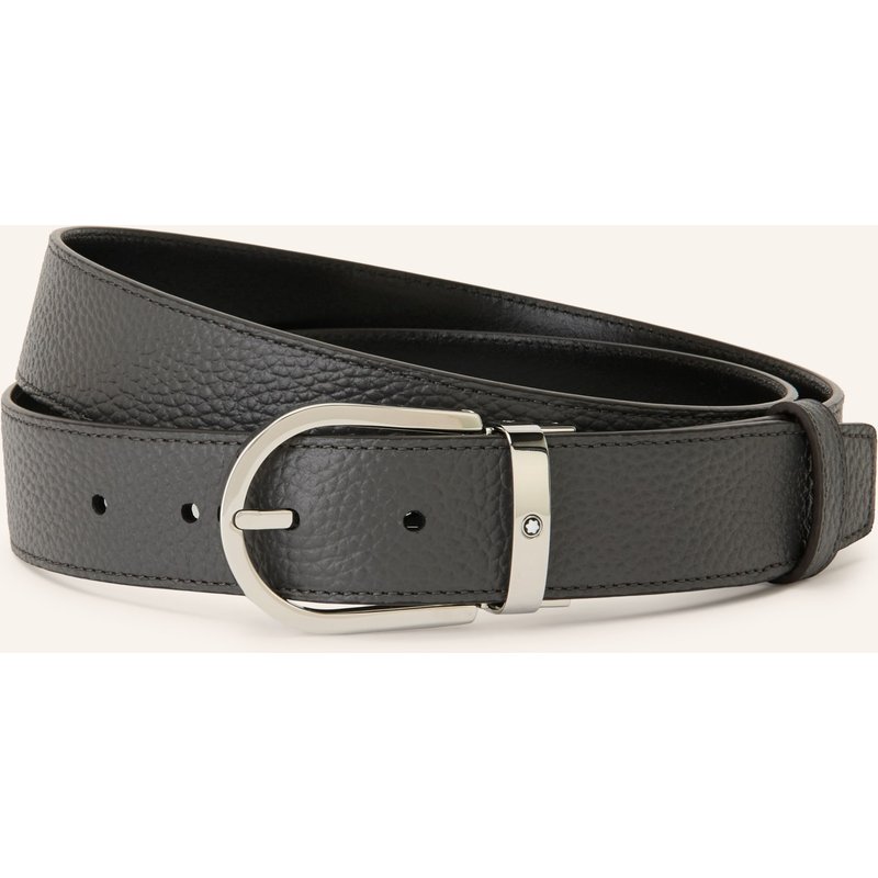 Montblanc Ledergürtel grau