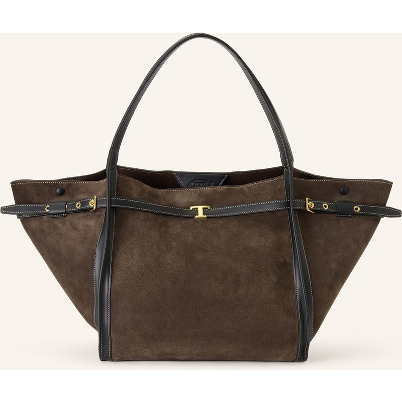 Tod's Shopper T Signature Medium braun