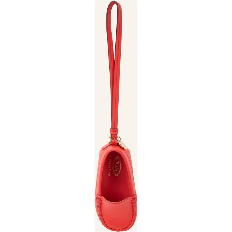 Tod's Taschenanhänger Gommini Metal Dots Mit Nieten rot