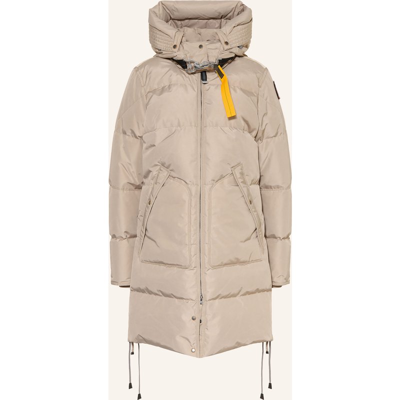 Parajumpers Daunenparka Long Bear Mit Abnehmbarer Kapuze beige
