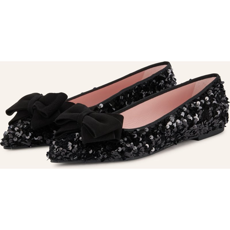 Pretty Ballerinas Ballerinas Salma Mit Pailletten schwarz