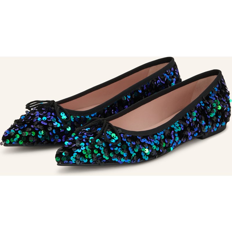 Pretty Ballerinas Ballerinas Salma Mit Pailletten gruen