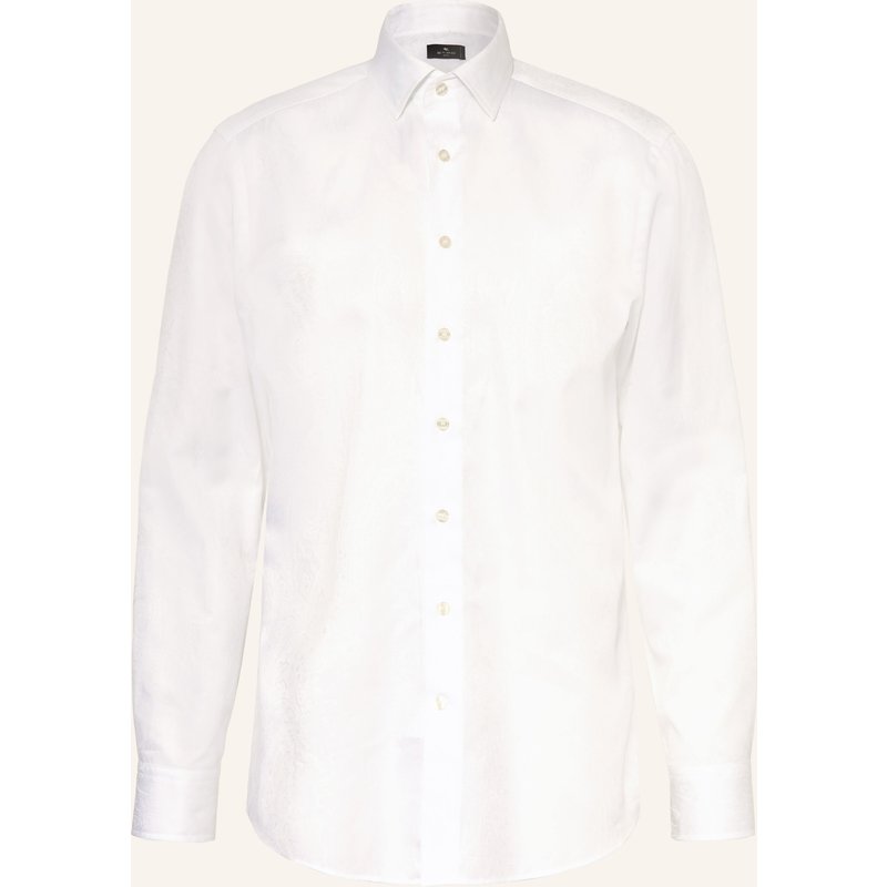Etro Hemd Comfort Fit weiss