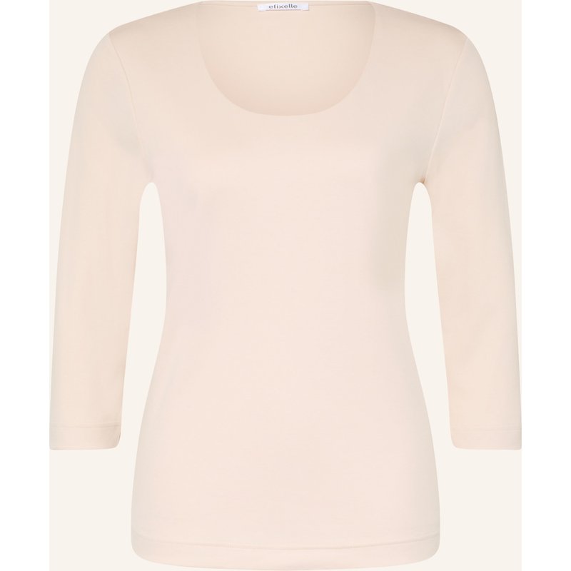 Efixelle Shirt Mit 3/4-Arm beige
