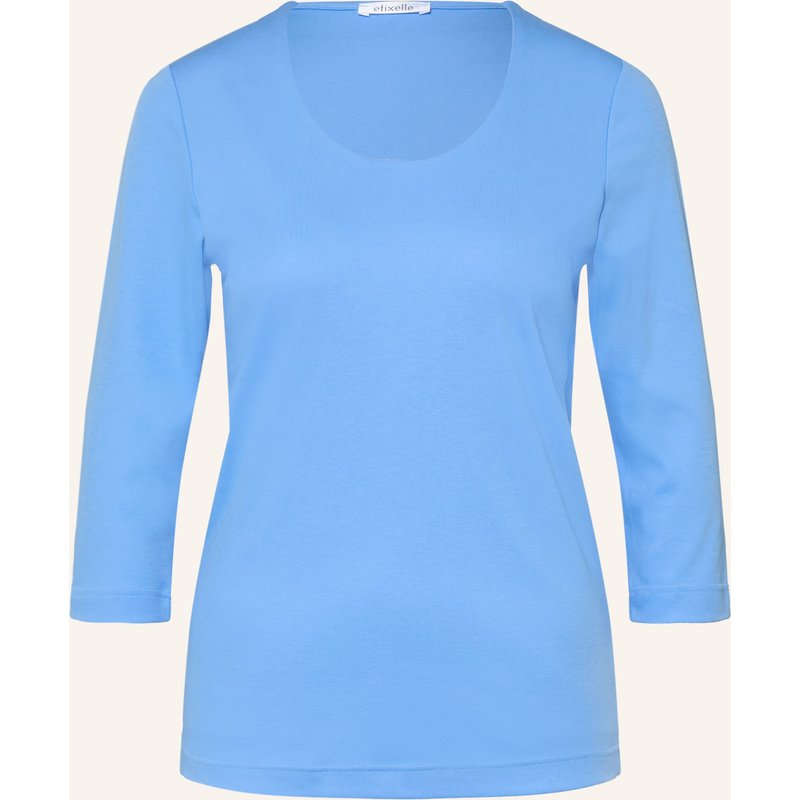Efixelle Shirt Mit 3/4-Arm blau